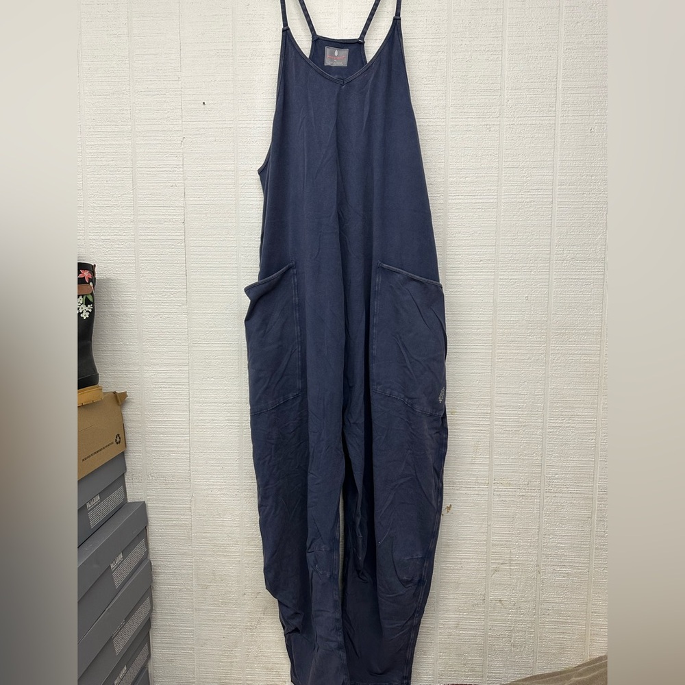 FP Movement by Free People Navy Jumpsuit